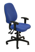 BBC - BASIC BACK CARE RANGE HEAVY DUTY TASK CHAIRS (Plastic Back)