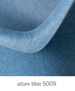 Felt Sustainable Tub Chair, Skid Frame.