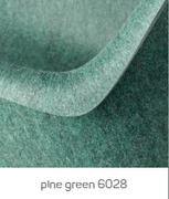Felt Sustainable Tub Chair, Skid Frame.