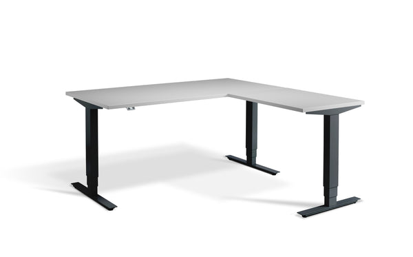 Electric height adjustable corner deals desk