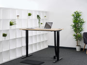 Height Adjustable Black Frame Desk - Dynamisk 2 Electric Desk.