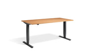 Anthracite Frame Sit Stand Desk - Dynamisk 2.