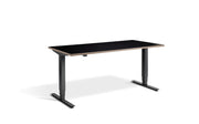 Anthracite Frame Sit Stand Desk - Dynamisk 2.