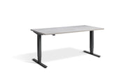 Anthracite Frame Sit Stand Desk - Dynamisk 2.