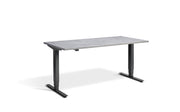 Anthracite Frame Sit Stand Desk - Dynamisk 2.