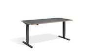 Anthracite Frame Sit Stand Desk - Dynamisk 2.