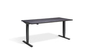 Anthracite Frame Sit Stand Desk - Dynamisk 2.