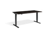 Anthracite Frame Sit Stand Desk - Dynamisk 2.