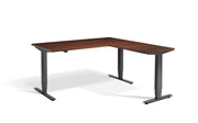 Corner Sit Stand Desk Anthracite Frame - Dynamisk 2 Electric Desk.