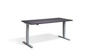 Height Adjustable Silver Frame Desk - Dynamisk 2.