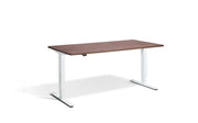 Sit Stand White Frame Desk - Dynamisk 2,.