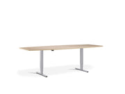 Sit Stand Meeting/Conference Table D-End Or Barrel Style -  Dynamisk 2.