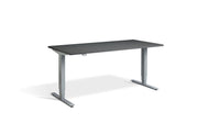 Height Adjustable Silver Frame Desk - Dynamisk 2.