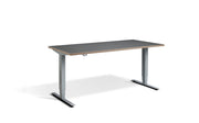 Height Adjustable Silver Frame Desk - Dynamisk 2.