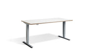 Height Adjustable Silver Frame Desk - Dynamisk 2.