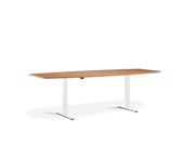 Sit Stand Meeting/Conference Table D-End Or Barrel Style -  Dynamisk 2.