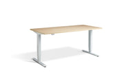 Sit Stand White Frame Desk - Dynamisk 2,.