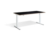 Sit Stand White Frame Desk - Dynamisk 2,.