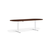 Sit Stand Meeting/Conference Table D-End Or Barrel Style -  Dynamisk 2.