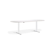 Sit Stand Meeting/Conference Table D-End Or Barrel Style -  Dynamisk 2.