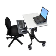 Small Ergotron Teachwell Mobile Standing Desk.