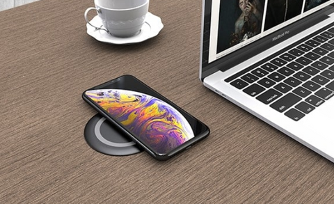 Integrated Wireless Phone Charger.