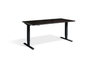 Slim Top Black Frame Sit Stand Desk - Dynamisk 2.
