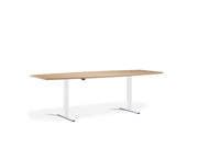 Sit Stand Meeting/Conference Table D-End Or Barrel Style -  Dynamisk 2.